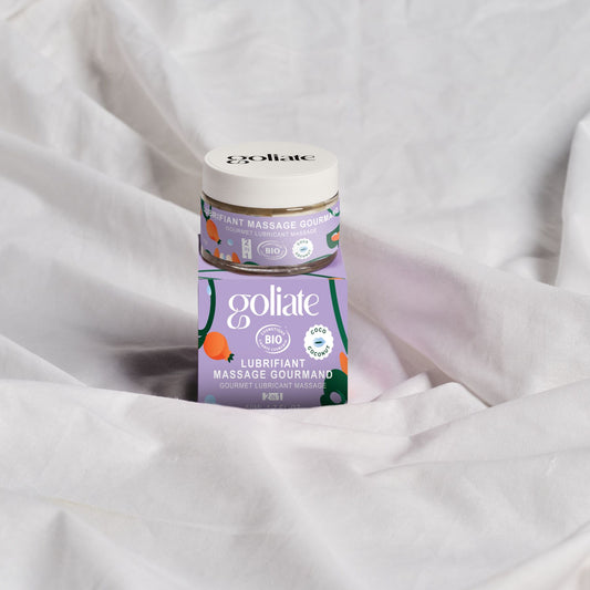 Масажна олія-лубрикант з ароматом та смаком кокоса Goliate Couple Gourmand Coco
