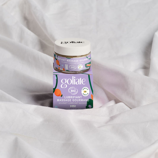 Масажна олія-лубрикант з ароматом та смаком ванілі Goliate Couple Gourmand Vanille