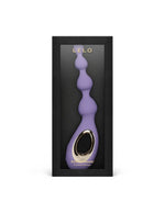 Анальне намисто з вібрацією LELO Soraya Beads Violet Dusk, різний діаметр намистин, 8 режимів