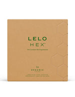 Презервативи LELO HEX Condoms Organic 36 Pack, тонкі та суперміцні
