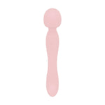 Вібромасажер Good Vibes Only - SIMI Double-Sided Wand Vibrator Soft Silicone - Pink