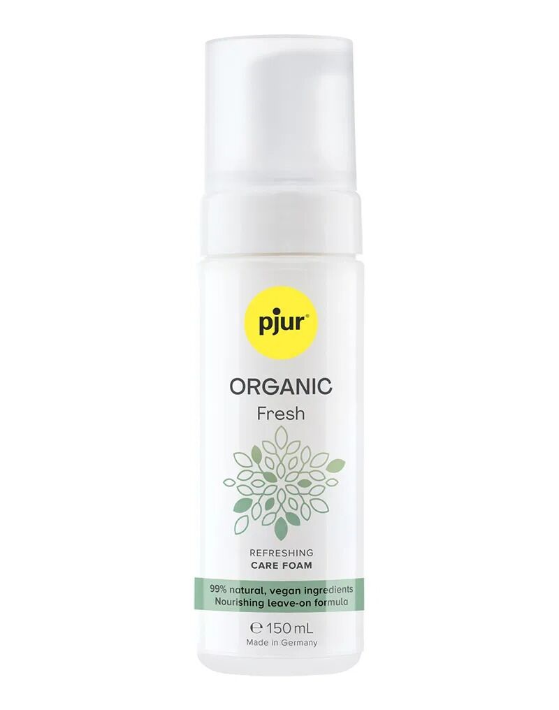 Органічна піна для інтимної гігієни pjur ORGANIC Fresh, освіжальна