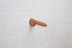 Фалоімітатор ADDICTION Steven 7.5" Silicone Dong Caramel, віброкуля в подарунок