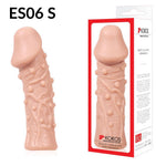 Насадка на член Kokos Extreme Sleeve ES.06, потовщувальна, стимулюючий рельєф