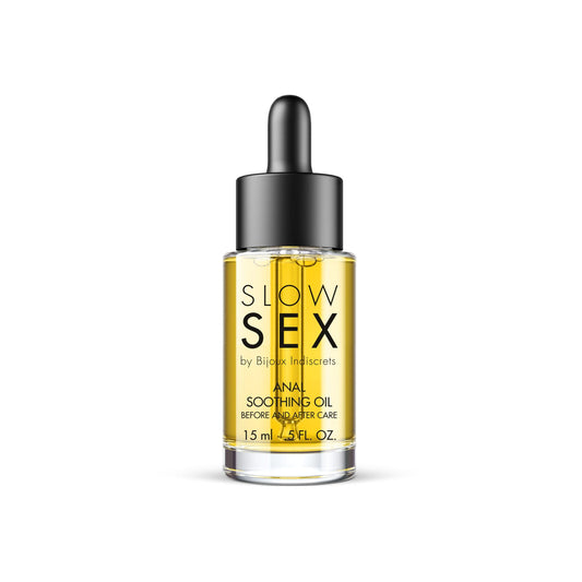 Заспокійлива олія для анального сексу Bijoux Indiscrets Slow Sex Anal Soothing Oil Before & After 15 мл