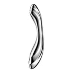 Металевий дилдо Satisfyer Pure Gravity 2, двосторонній, можна нагрівати й охолоджувати, дуже важкий