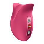 Вакуумний стимулятор Fun Factory Belle Raspberry, 11 режимів роботи, перезаряджуваний