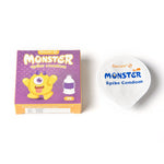 Насадка на член Recare Yellow Monster Spike Condom (презерватив з рядами пухирців та шипів)