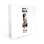 Еротичний костюм секретарки Art of Sex - Nicole, спідниця, топ, окуляри