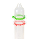 Насадка на член Recare Spike Condom Green (презерватив з рядами шипів)