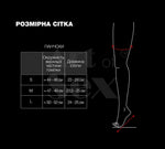 Панчохи в дрібну сітку з лакованою коронкою Art of Sex - Rose, колір червоний, L