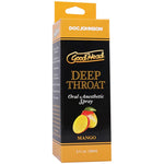 Спрей для мінету Doc Johnson GoodHead DeepThroat Spray - Mango для глибокого мінету