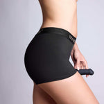 Шорти з фіксацією ділдо Strap-On-Me Harness Lingerie Allure - L - Black