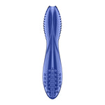 Двосторонній скляний дилдо Satisfyer Dazzling Crystal 2 Blue