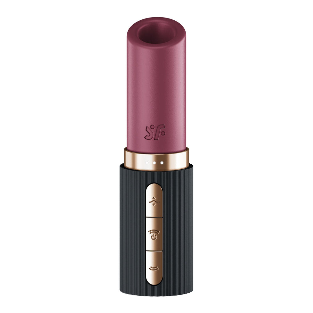 Вакуумний стимулятор Satisfyer Deep Kiss, магнітна технологія 3D Air Pulse, 30 режимів, кришечка