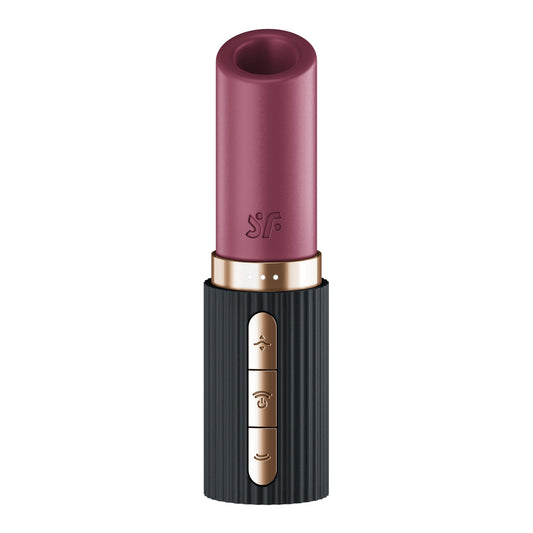 Вакуумний стимулятор Satisfyer Deep Kiss, магнітна технологія 3D Air Pulse, 30 режимів, кришечка