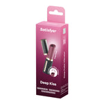 Вакуумний стимулятор Satisfyer Deep Kiss, магнітна технологія 3D Air Pulse, 30 режимів, кришечка