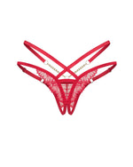 Трусики Obsessive Matildea crotchless thong S/M