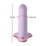 Фалоімітатор Fun Factory AMOR Purple, довжина 14,6 см, діаметр 3,7 см, вигнутий