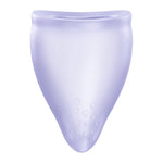 Менструальна чаша Fun Factory FUN CUP SIZE B Purple, багаторазова, діаметр 4,3 см, об’єм 30 мл