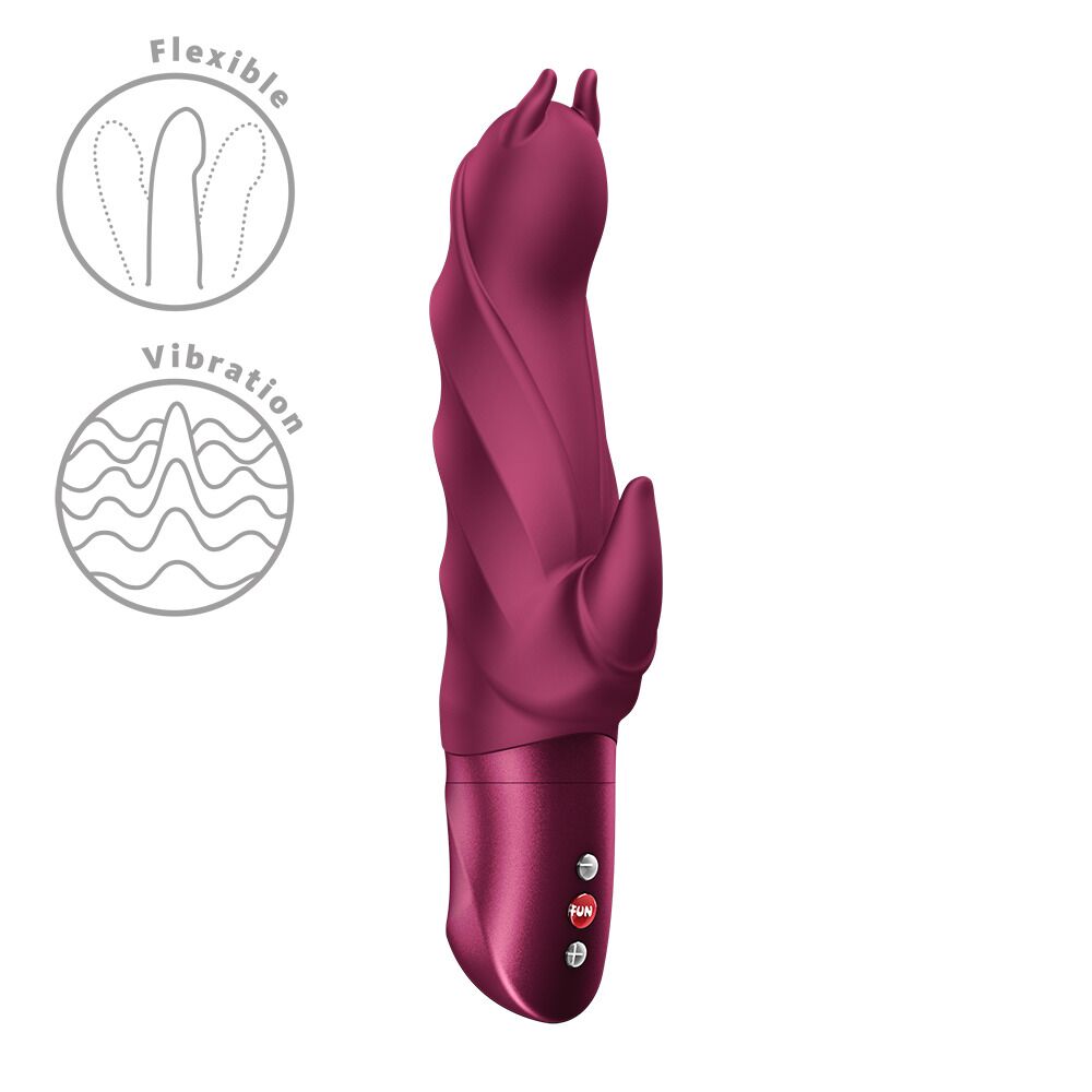 Вібратор Fun Factory Darling Devil Wine Red