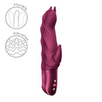 Вібратор Fun Factory Darling Devil Wine Red