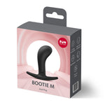 Анальна пробка Fun Factory BOOTIE M Black, діаметр 3,3 см, тонкий обмежувач