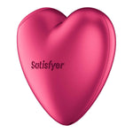 Вакуумний стимулятор-серце з вібрацією Satisfyer Cutie Heart Battery Series