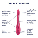 Універсальний гнучкий вібратор для пар Satisfyer Elastic Game Battery Series
