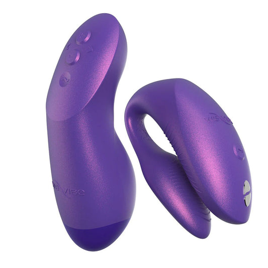 Смарт-вібратор для пар We-Vibe Chorus Pro Cosmic Purple