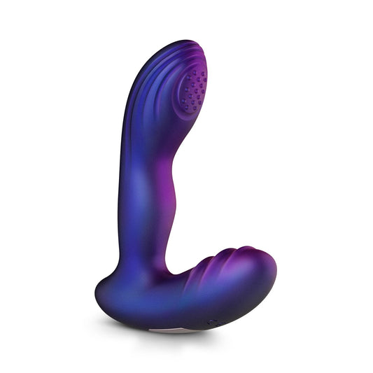 Анальна вібропробка з пульсацією Hueman - Galaxy Tapping Buttplug