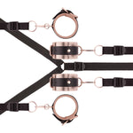 Фіксатор рук і ніг для ліжка Rosy Gold - Under-Mattress Restraint Set