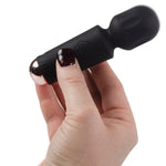 Вібромасажер Rocks Off Mini Wand Black Tulip, 16 режимів