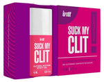 Смоктайзер для клітора Intt Suck My Clit Wild Strawberry (15 мл), полуниця, гель з ефектом посмоктування