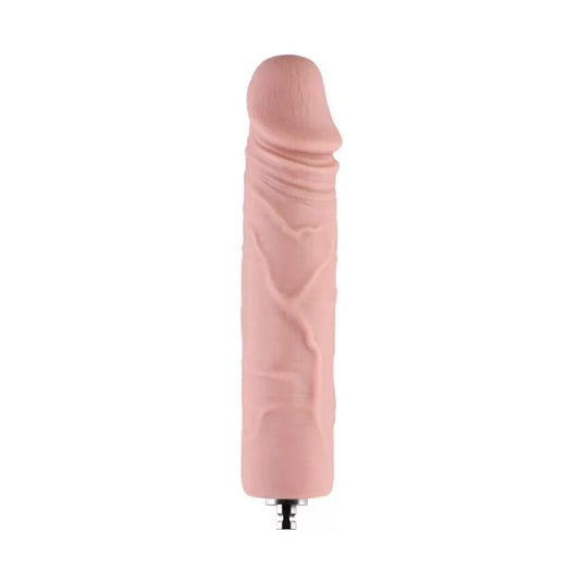 Силіконовий фалоімітатор для секс-машин Hismith 7" Silicone Dildo, система KlicLok