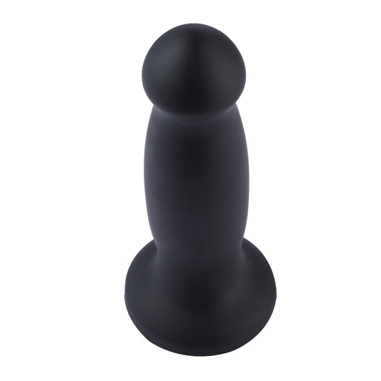 Силіконовий фалоімітатор для секс-машин Hismith 7.2" Black Silicone Anal Dildo, система KlicLok