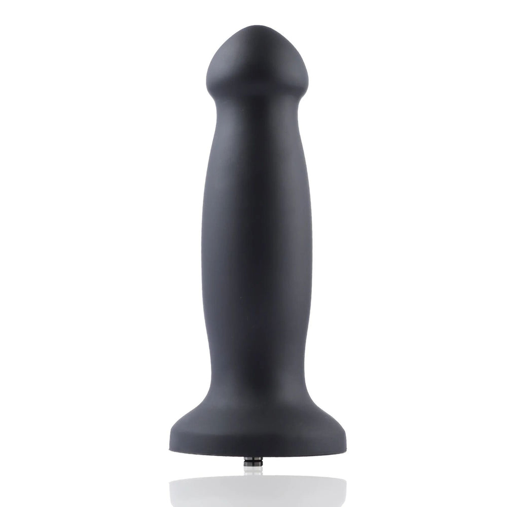 Силіконовий фалоімітатор для секс-машин Hismith 7.2" Black Silicone Anal Dildo, система KlicLok