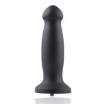 Силіконовий фалоімітатор для секс-машин Hismith 7.2" Black Silicone Anal Dildo, система KlicLok