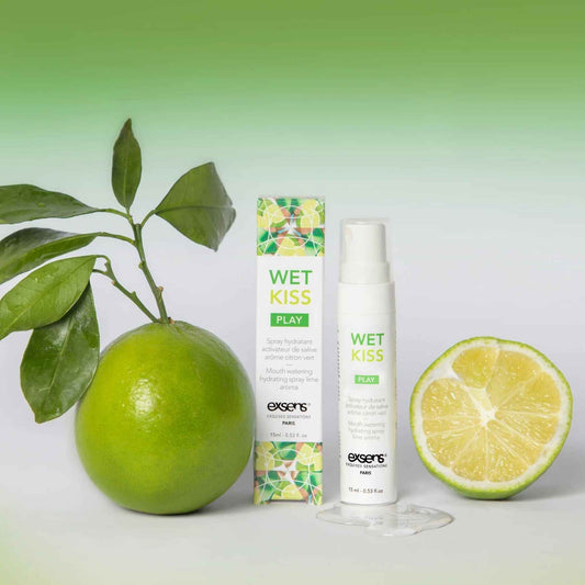 Спрей для посилення слиновиділення EXSENS Wet Kiss Lime 15 мл