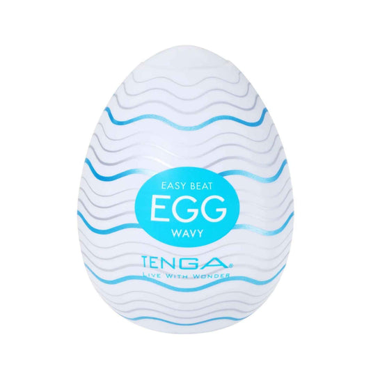 Мастурбатор-яйце Tenga Egg Wavy