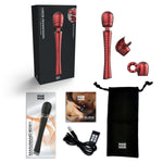 Вібромасажер MAN.WAND EDGY Velvet Red
