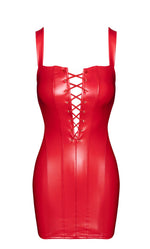 Сукня Noir Handmade F364 Bombshell Lace-Up Mini Dress Red L