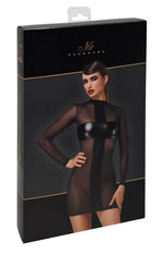 Сукня Noir Handmade F369 Crossfire Mesh & Wetlook Mini dress M