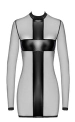 Сукня Noir Handmade F369 Crossfire Mesh & Wetlook Mini dress M