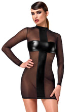 Сукня Noir Handmade F369 Crossfire Mesh & Wetlook Mini dress L