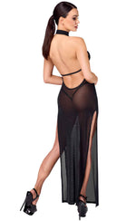 Сукня Noir Handmade F372 Onyx Twin-slit Long dress L