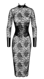 Сукня Noir Handmade F375 Noirelle Lace Corset Midi dress XS