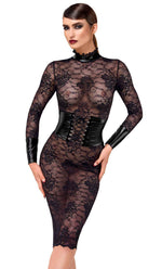 Сукня Noir Handmade F375 Noirelle Lace Corset Midi dress XL