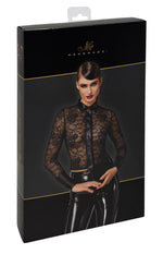 Блуза Noir Handmade F377 Noirelle Lace Button-up Shirt XS