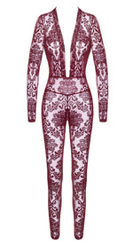 Бодістокінг Noir Handmade F382 Kink Royal Catsuit M